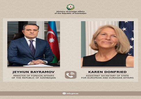Ceyhun Bayramov ABŞ Dövlət katibinin köməkçisi ilə Azərbaycan-Ermənistan arasında sülh prosesini müzakirə edib Ceyhun Bayramov ABŞ Dövlət katibinin köməkçisi ilə Azərbaycan-Ermənistan arasında sülh prosesini müzakirə edib