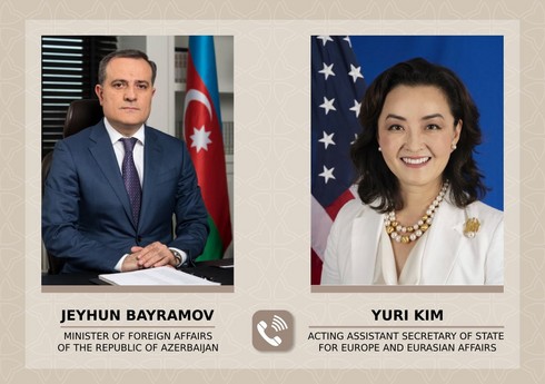 Ceyhun Bayramov ABŞ rəsmisi ilə Azərbaycan-Ermənistan normallaşma prosesini müzakirə edib