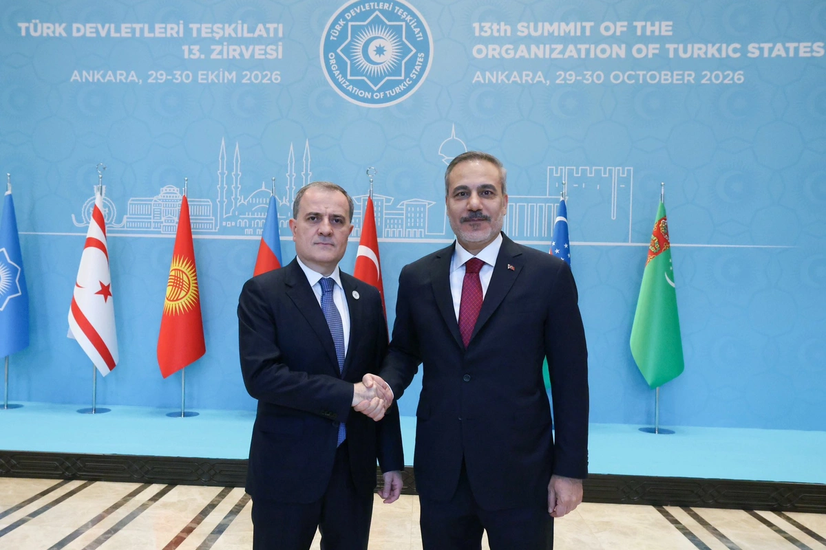 Ceyhun Bayramov Ankarada Hakan Fidanla görüşüb Ceyhun Bayramov Ankarada Hakan Fidanla görüşüb