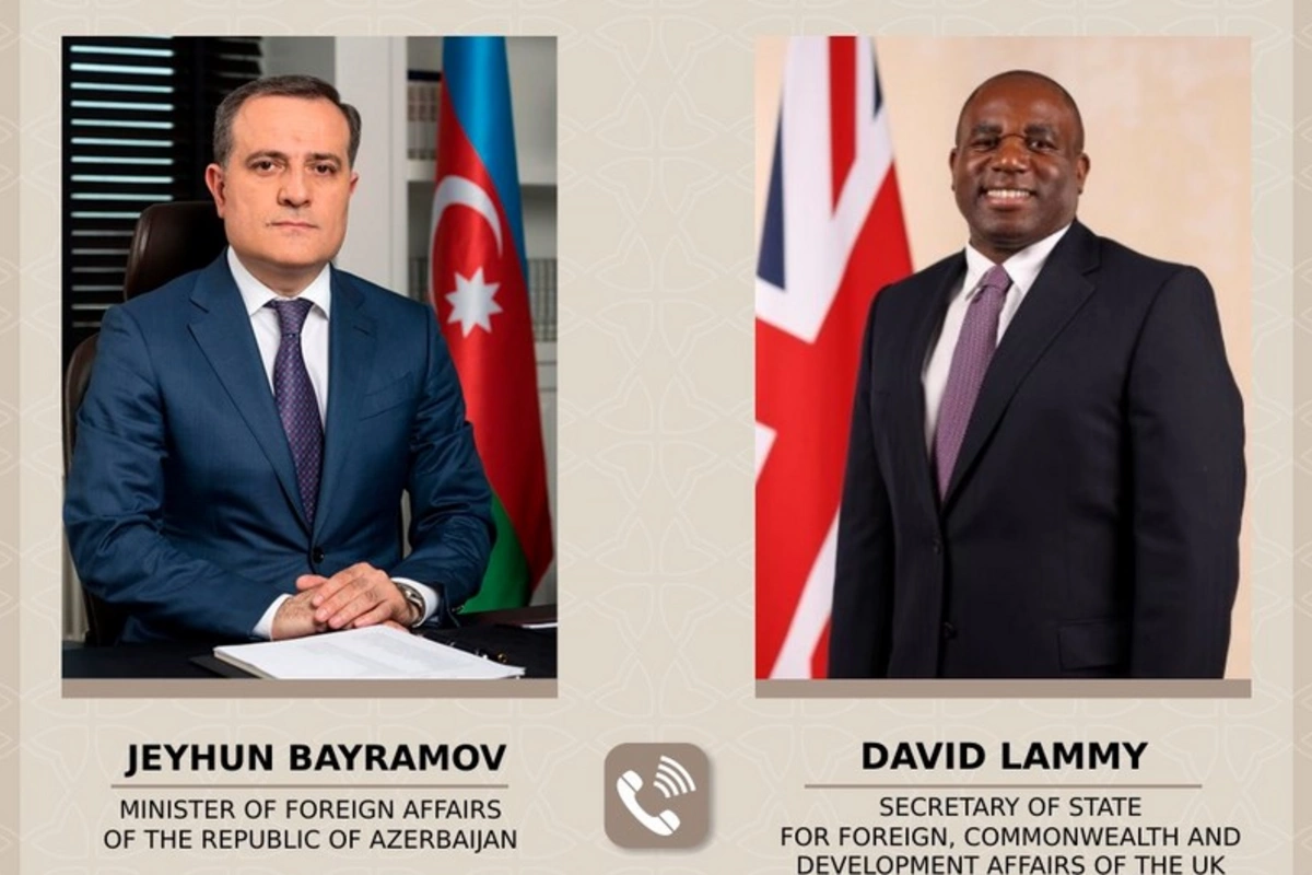 Ceyhun Bayramov britaniyalı həmkarı ilə Azərbaycan-Ermənistan arasındakı sülh prosesini müzakirə edib Ceyhun Bayramov britaniyalı həmkarı ilə Azərbaycan-Ermənistan arasındakı sülh prosesini müzakirə edib