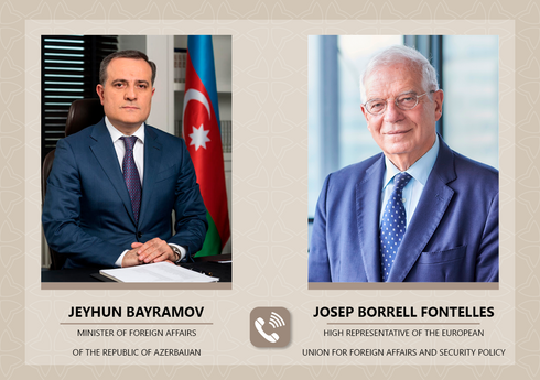 Ceyhun Bayramov Cozef Borellə telefonla danışıb