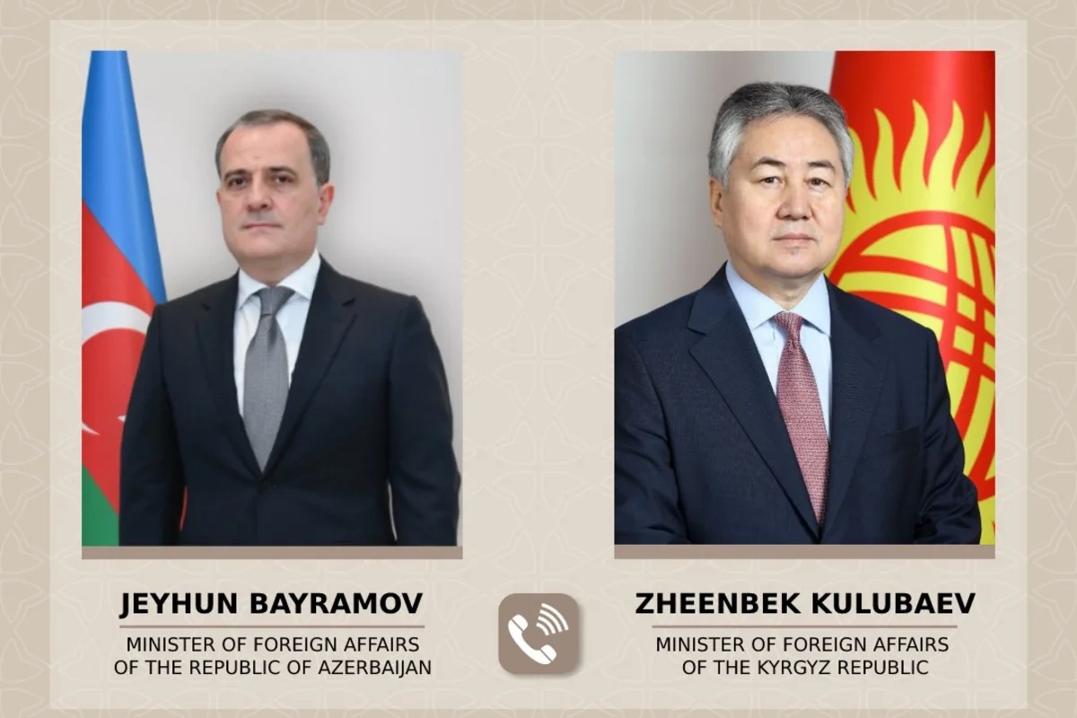 Ceyhun Bayramov qırğızıstanlı həmkarını ölkəsinin BMT TŞ-nin qeyri-daimi üzvü seçilməsi münasibətilə təbrik edib