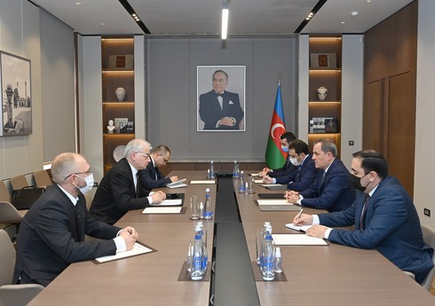 Ceyhun Bayramov Rusiya XİN başçısının xüsusi nümayəndəsi ilə görüşüb Ceyhun Bayramov Rusiya XİN başçısının xüsusi nümayəndəsi ilə görüşüb