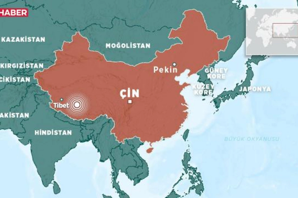 Çinin Tibet bölgəsində baş verən zəlzələdə 16 nəfər ölüb
