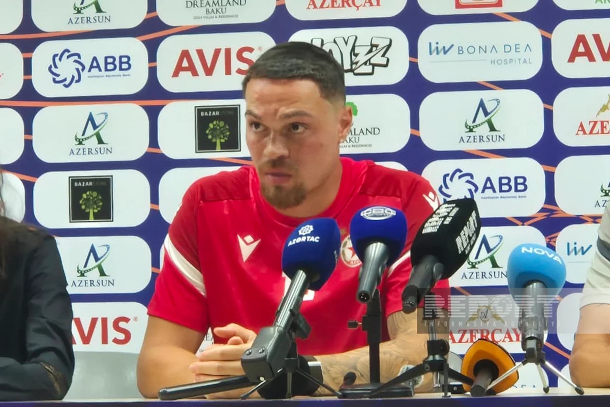ÇSKA-nın futbolçusu Joel Zvartz: 