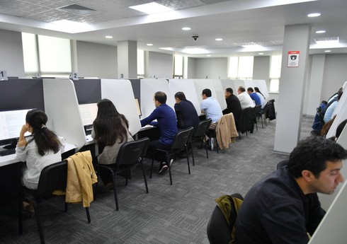 DİM-də vəkilliyə qəbulla bağlı test imtahanı keçirilib DİM-də vəkilliyə qəbulla bağlı test imtahanı keçirilib