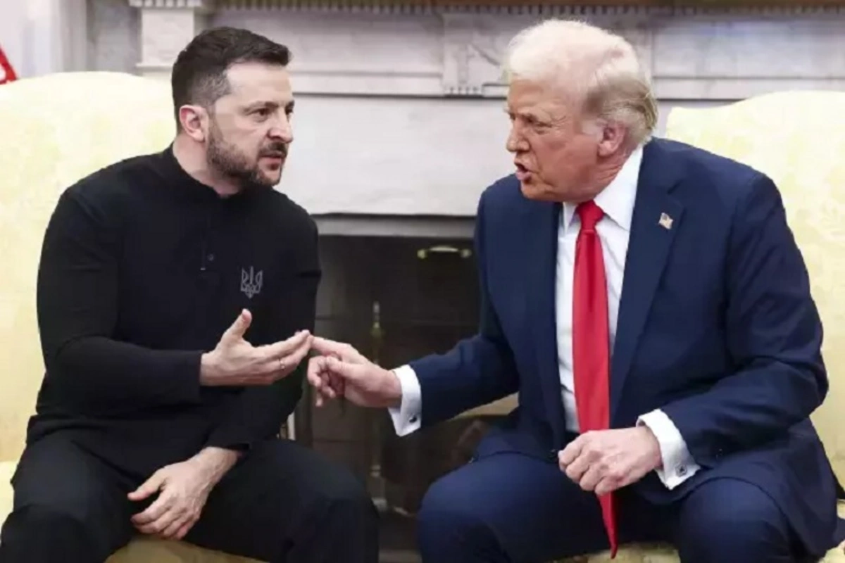 Donald Tramp Zelenski ilə mübahisədən yazdı - 