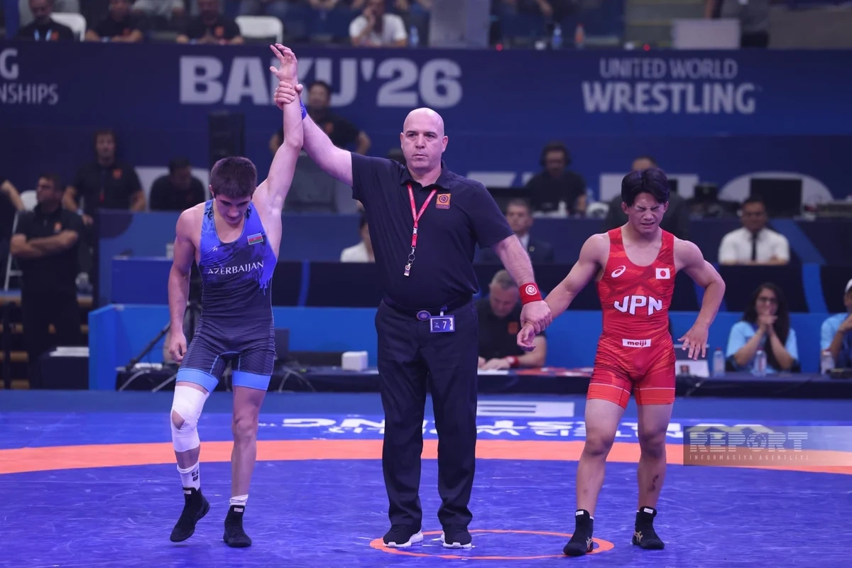 Dünya çempionatı: Azərbaycan güləşçisi Elmir Çərkəzov bürünc medal qazanıb