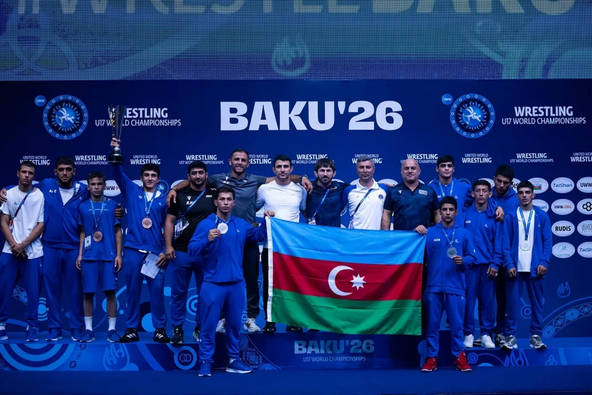 Dünya çempionatı: Azərbaycanın yunan-Roma güləşçiləri komanda hesabında ikinci olublar
