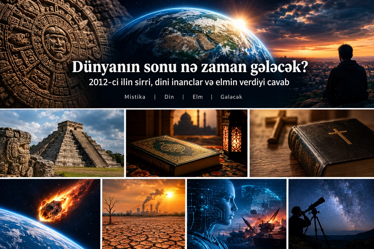 Dünyanın sonu nə zaman gələcək? 2012-ci ilin sirri, dini inanclar və elmin verdiyi cavab