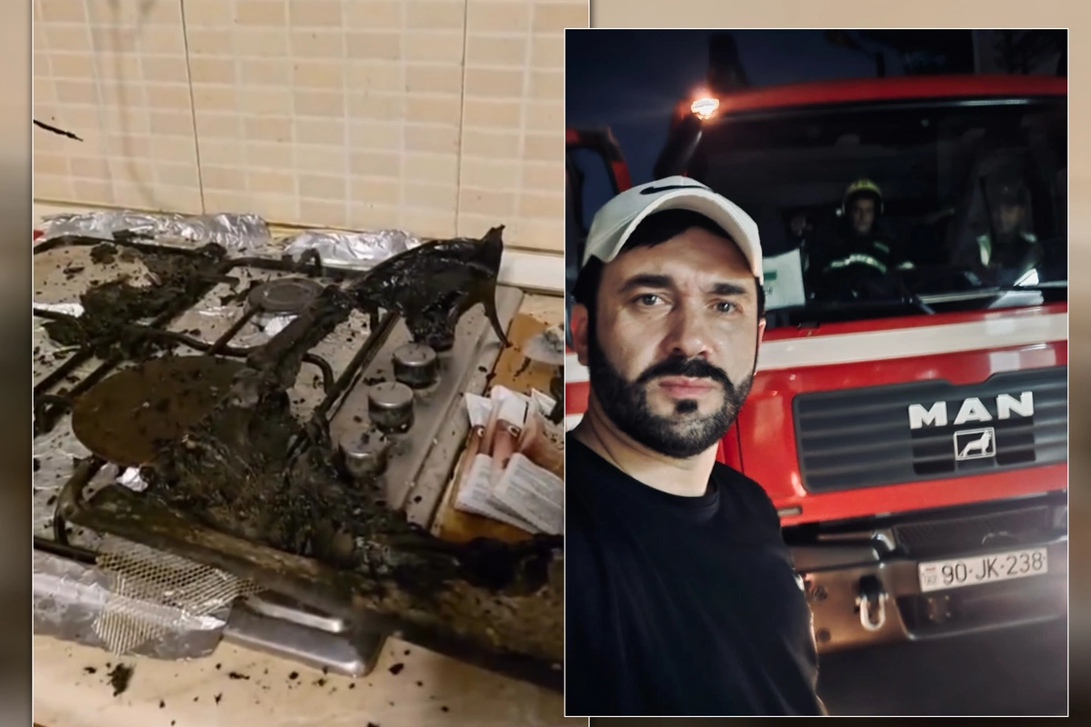 Əməkdar artistin evində yanğın olub