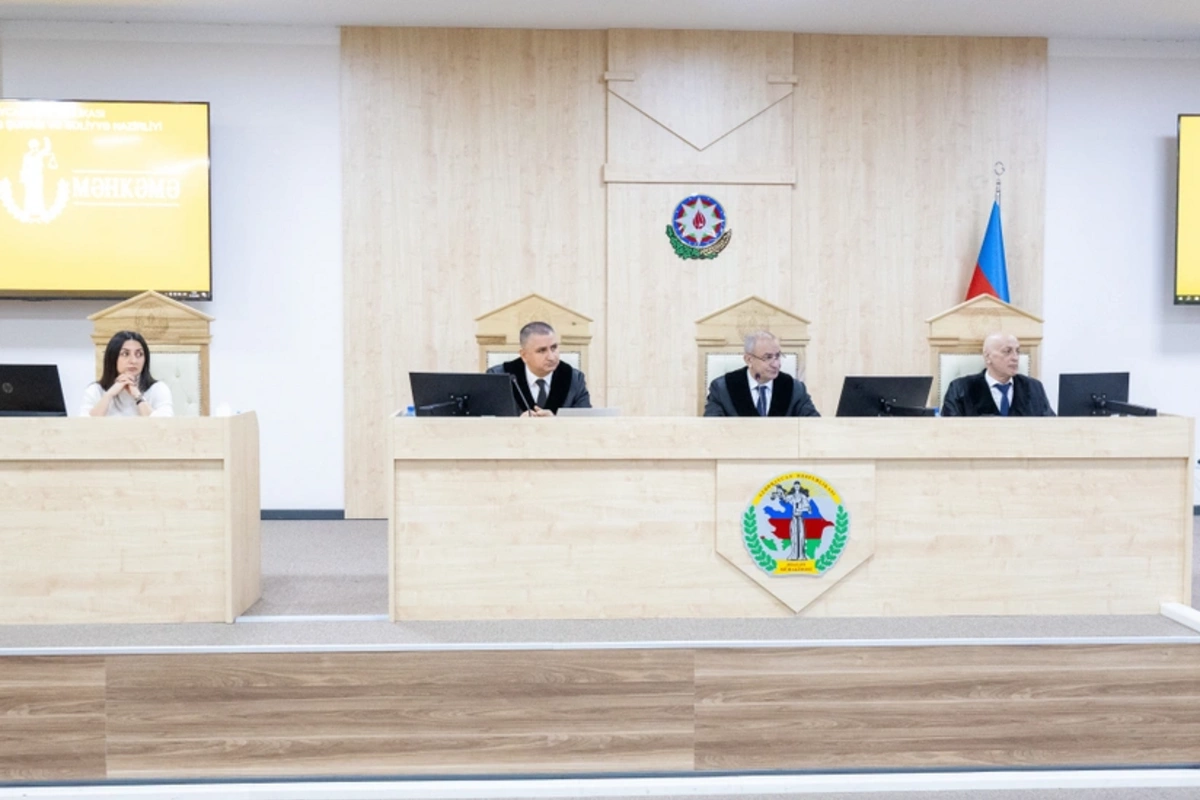 Ermənistan vətəndaşlarının məhkəməsində təqsirləndirilən şəxslərə son söz verilib