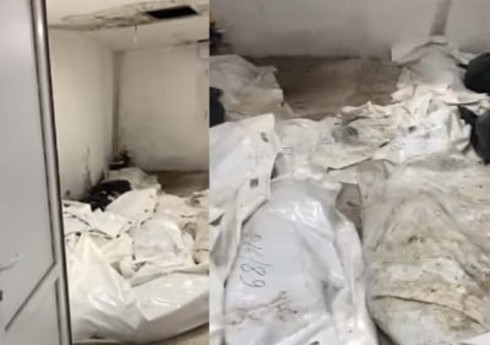 Ermənistan müharibədə öldürülmüş əsgərlərinin meyitlərinin zirzəmiyə atılmasını ört-basdır edib Ermənistan müharibədə öldürülmüş əsgərlərinin meyitlərinin zirzəmiyə atılmasını ört-basdır edib