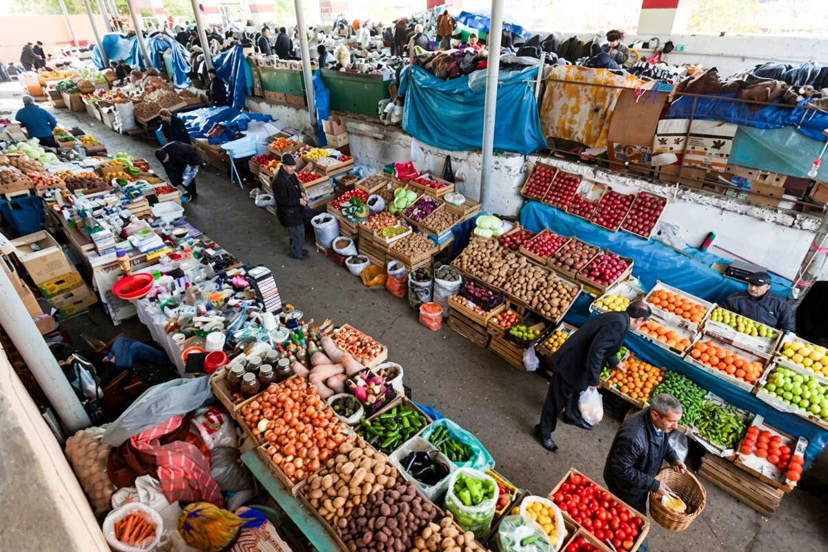 Fermerdən 15 qəpiyə alınan məhsul bazarda necə 1,5 manata satılır? Fermerdən 15 qəpiyə alınan məhsul bazarda necə 1,5 manata satılır?