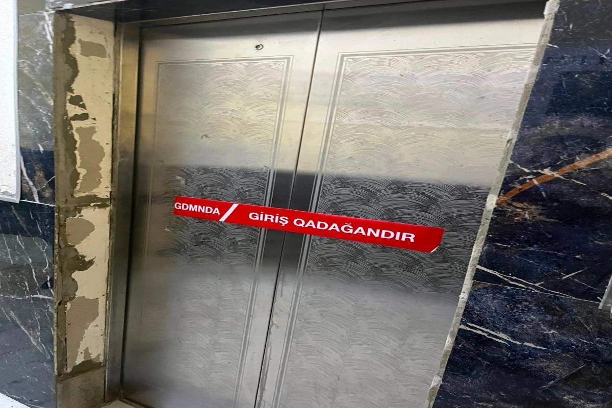 FHN Bakıda yaşayış binasında 6 liftin fəaliyyətini dayandırıb