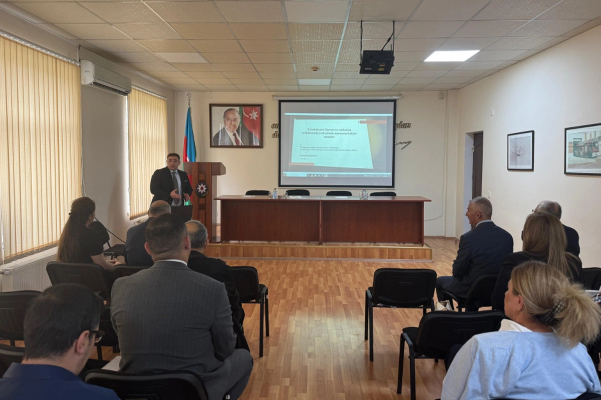 FHN radiasiya təhlükəsizliyinə dair növbəti tədbir keçirib FHN radiasiya təhlükəsizliyinə dair növbəti tədbir keçirib