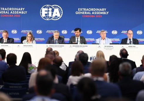 FIA-nın Baş Assambleyasının növbəti iclası Bakıda keçiriləcək FIA-nın Baş Assambleyasının növbəti iclası Bakıda keçiriləcək