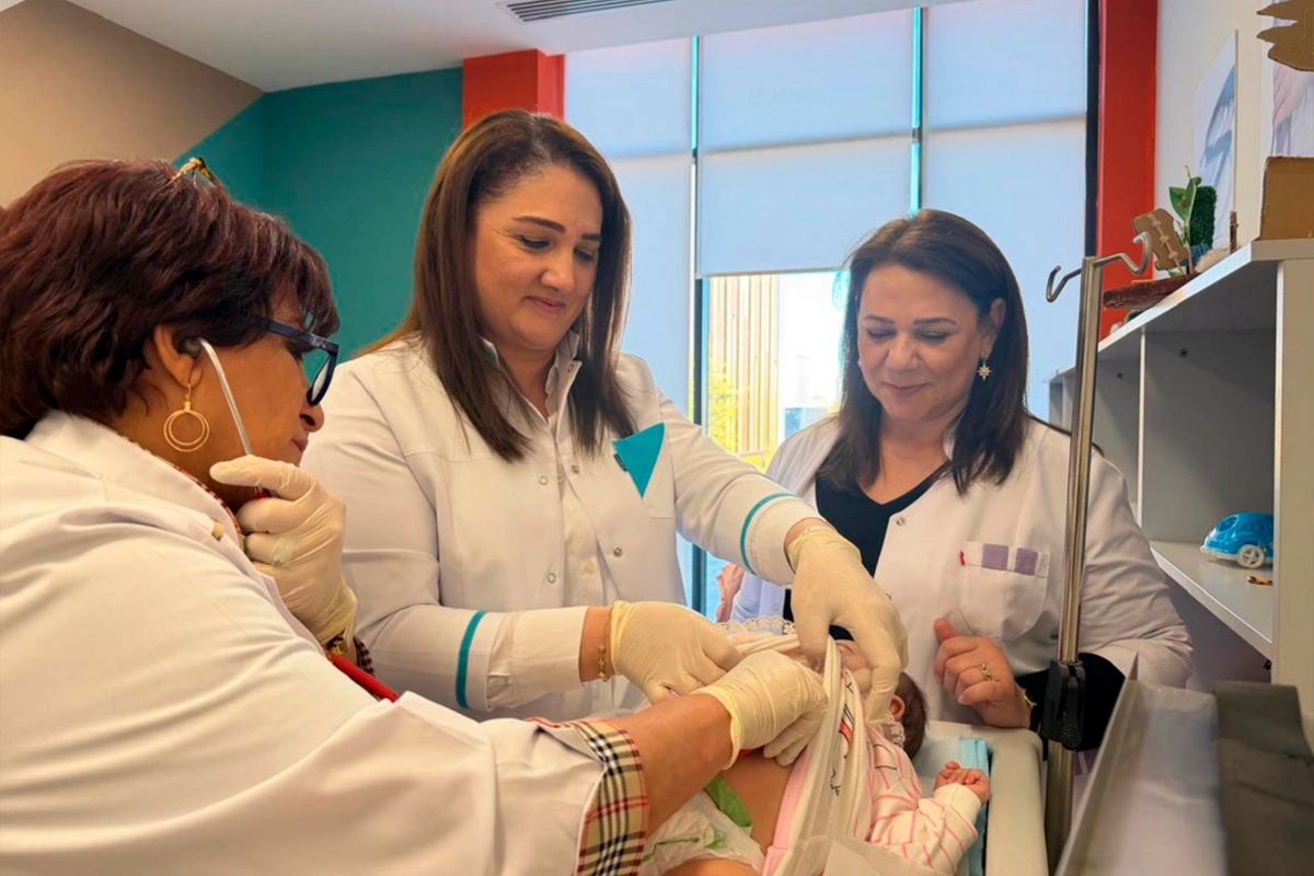 Füzulidə qadınlar və yenidoğulmuşlar üçün səyyar tibbi aksiya keçirilib Füzulidə qadınlar və yenidoğulmuşlar üçün səyyar tibbi aksiya keçirilib