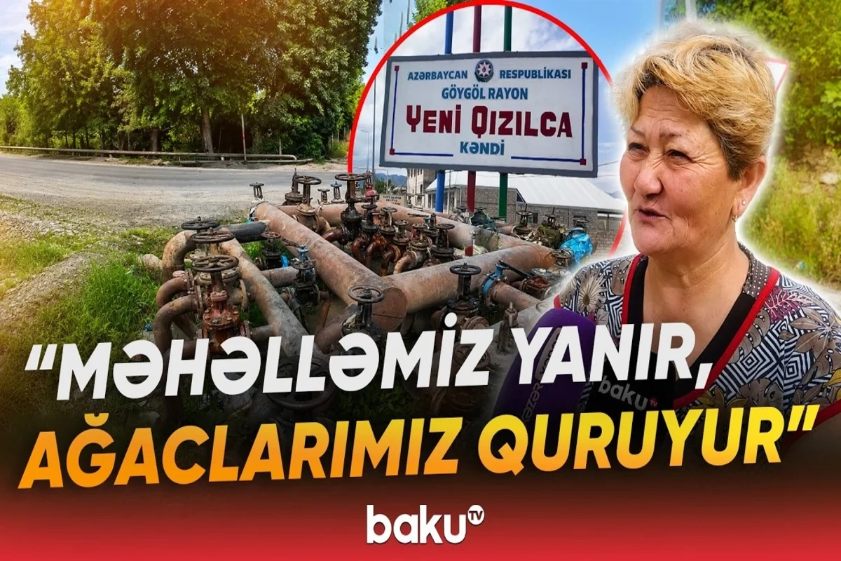 Göygöldə kənd sakinləri illərdir içməli su problemindən əziyyət çəkirlər