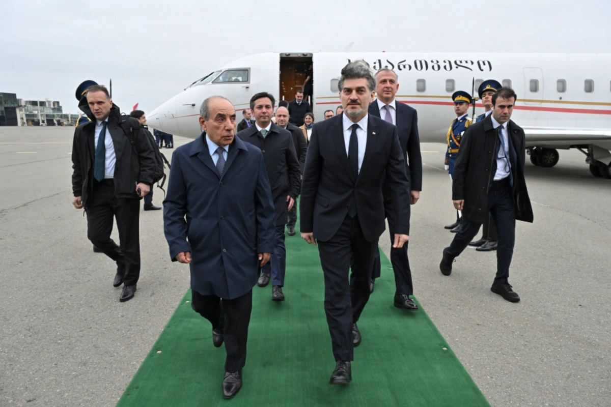 Gürcüstan Prezidenti Mixeil Kavelaşvili Azərbaycana rəsmi səfərə gəlib Gürcüstan Prezidenti Mixeil Kavelaşvili Azərbaycana rəsmi səfərə gəlib
