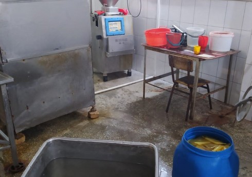 Göygöldə kolbasa istehsalı müəssisəsində nöqsanlar aşkarlanıb