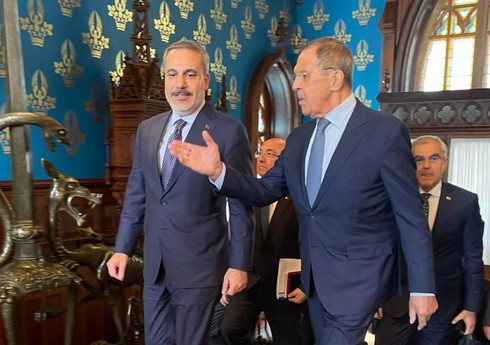 Hakan Fidan rusiyalı həmkarı ilə görüşüb Hakan Fidan rusiyalı həmkarı ilə görüşüb