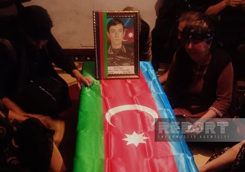 Şəhid Ədalət Abbasovun nəşinin qalıqları ailəsinə təhvil verilib 