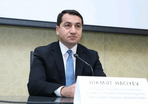 Hikmət Hacıyev: “Azərbaycan ilin sonunadək Ermənistanla sülh müqaviləsi bağlayacağına ümid edir” Hikmət Hacıyev: “Azərbaycan ilin sonunadək Ermənistanla sülh müqaviləsi bağlayacağına ümid edir”