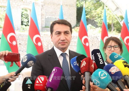 Hikmət Hacıyev: “Ermənistan minalama siyasətini bu gün də davam etdirir