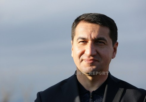 Hikmət Hacıyev: “Zəngəzur dəhlizinin açılması ilə Naxçıvanın blokadasına son qoyulacaq” Hikmət Hacıyev: “Zəngəzur dəhlizinin açılması ilə Naxçıvanın blokadasına son qoyulacaq”