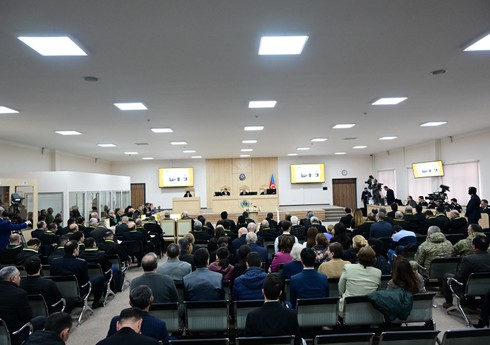 Hərbi cinayətlər törətməkdə təqsirləndirilən erməniəsilli şəxslərin məhkəməsi davam etdirilib - YENİLƏNİB