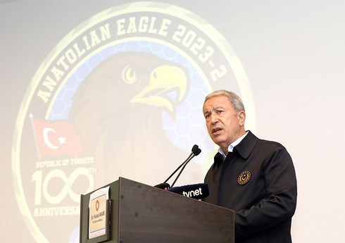 Hulusi Akar: “Türkiyə-Azərbaycan hərbi əməkdaşlığının inkişafı vacibdir” Hulusi Akar: “Türkiyə-Azərbaycan hərbi əməkdaşlığının inkişafı vacibdir”