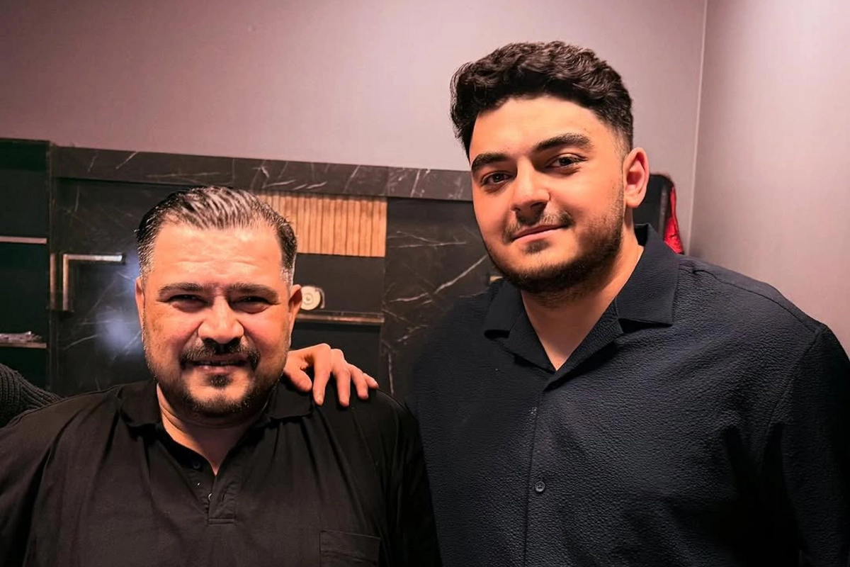 Hüseyn Dəryanın oğlu türkiyəli reperlə bir arada