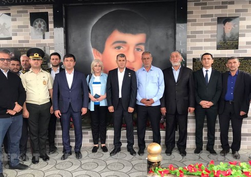 I Qarabağ müharibəsi şəhidinin xatirə bulağının açılışı olub
