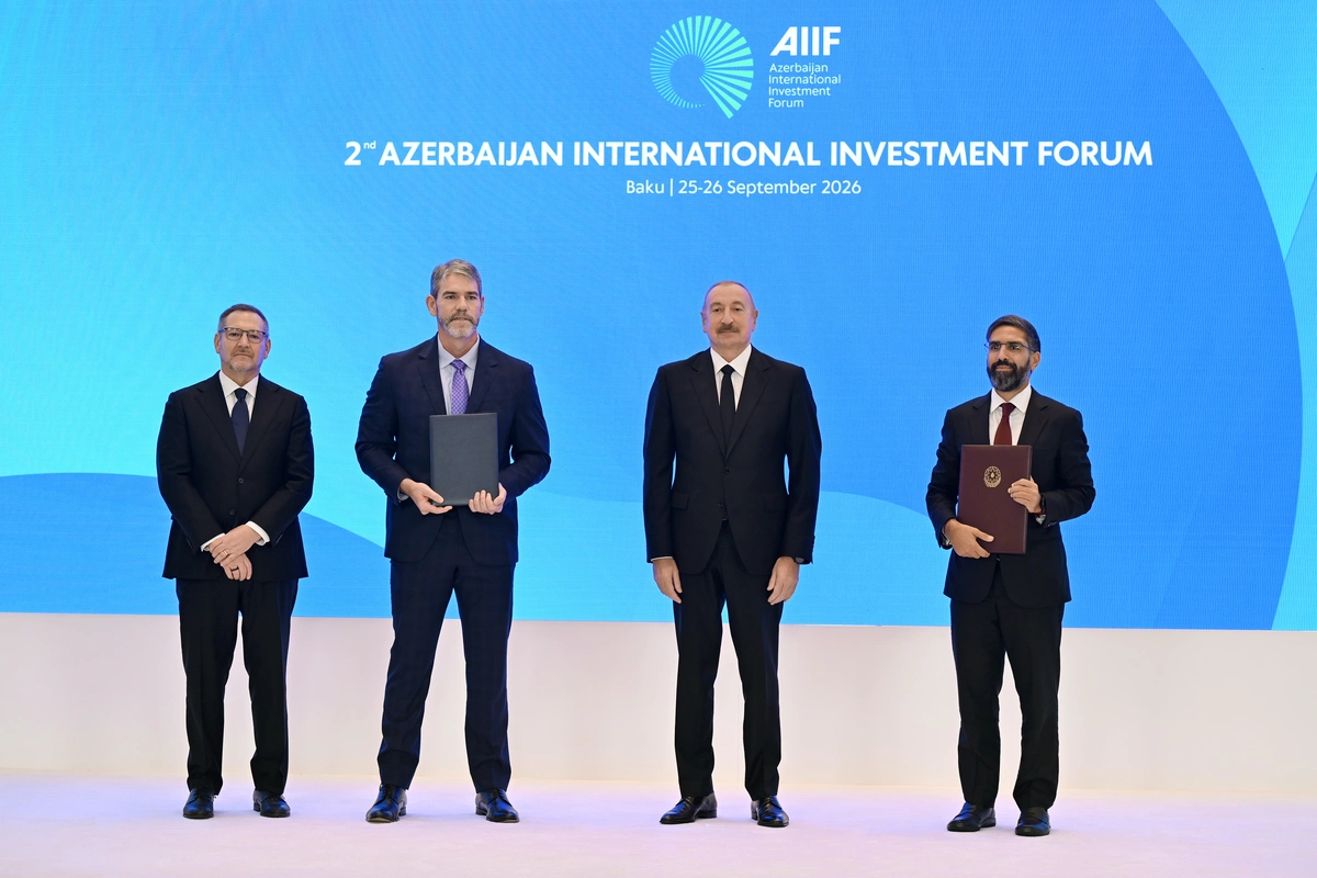 II Azərbaycan Beynəlxalq İnvestisiya Forumunda sənədlər mübadilə edilib II Azərbaycan Beynəlxalq İnvestisiya Forumunda sənədlər mübadilə edilib