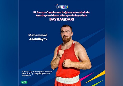 III Avropa Oyunları: Bağlanış mərasimində Azərbaycanın bayraqdarı bəlli olub