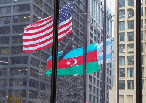 Çikaqoda Azərbaycan bayrağı ucaldılıb Çikaqoda Azərbaycan bayrağı ucaldılıb