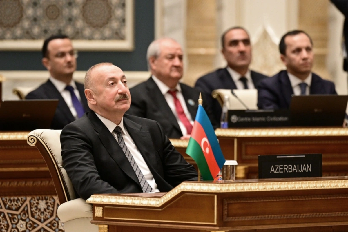 İlham Əliyev Daşkənddə 