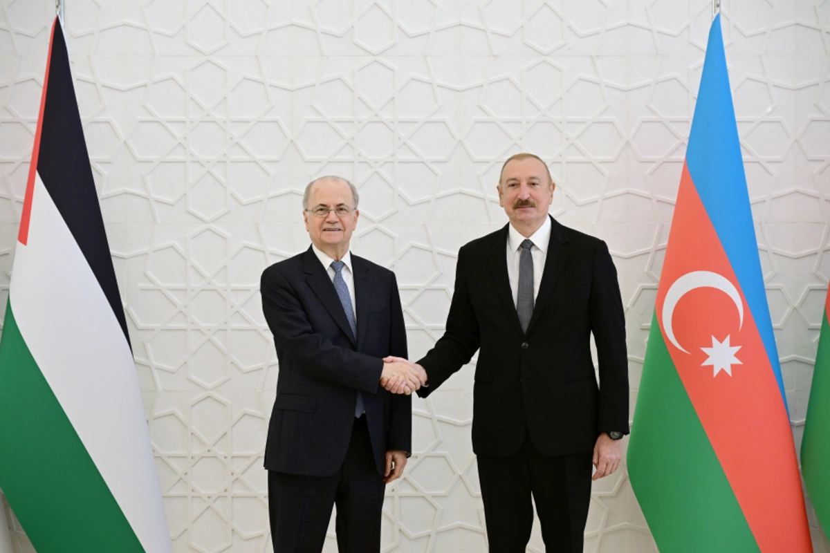 İlham Əliyev Fələstinin Baş nazirini qəbul edib
