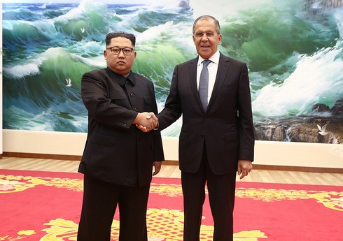Şimali Koreya lideri Lavrovla görüşüb