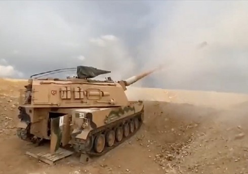 Şimali İraq və Suriyada terrorçuların hədəfləri vurulub Şimali İraq və Suriyada terrorçuların hədəfləri vurulub