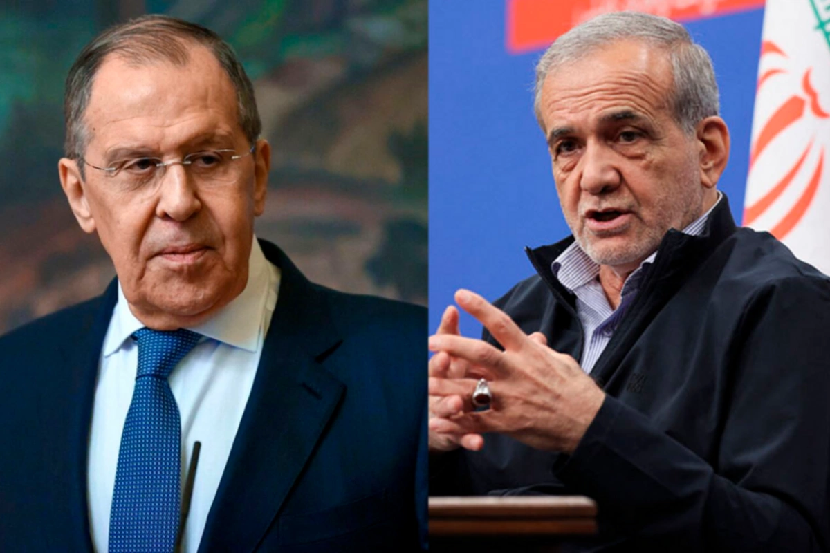 İran Prezidenti Sergey Lavrovu qəbul edib İran Prezidenti Sergey Lavrovu qəbul edib