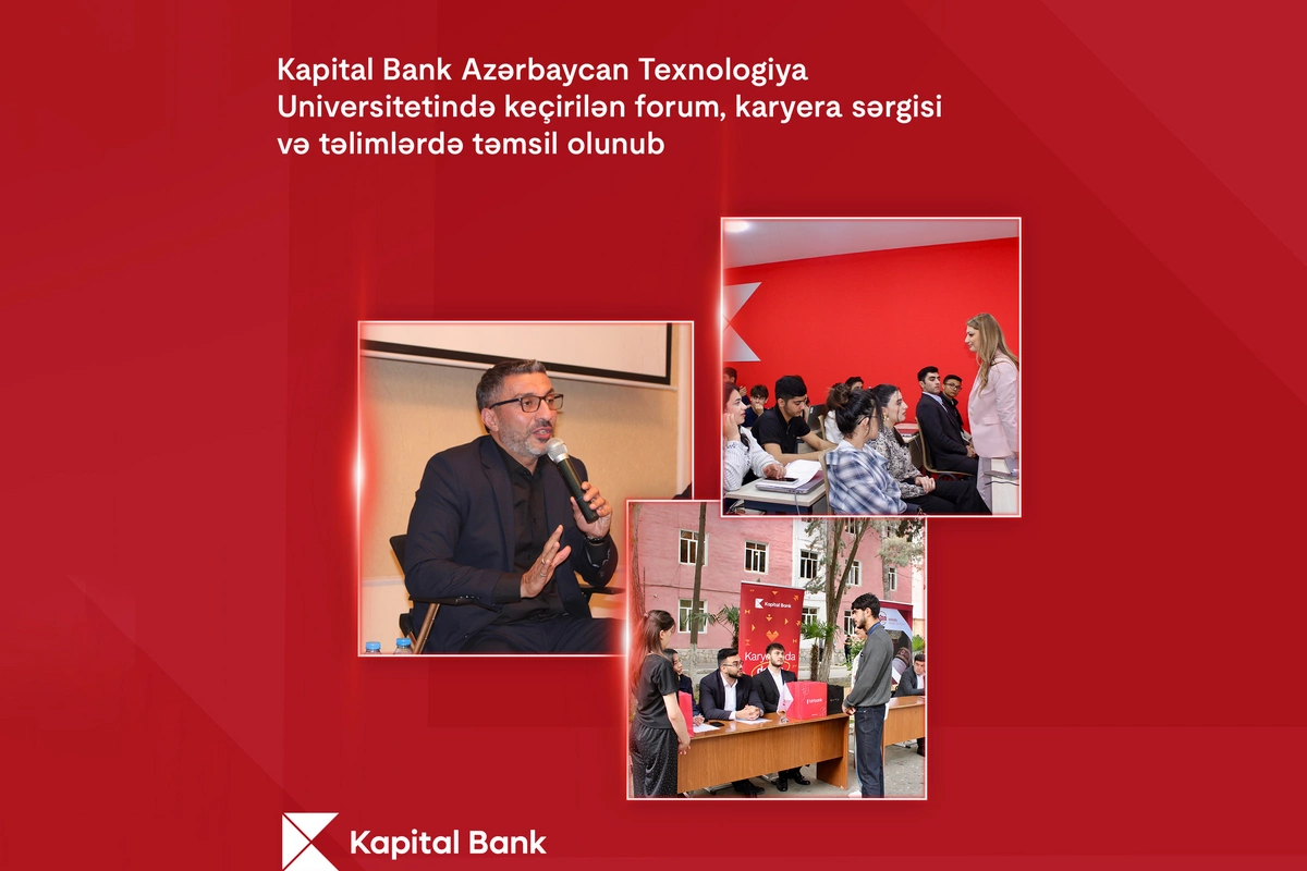Kapital Bank ATU-da keçirilən forum, karyera sərgisi və təlimlərdə təmsil olunub Kapital Bank ATU-da keçirilən forum, karyera sərgisi və təlimlərdə təmsil olunub