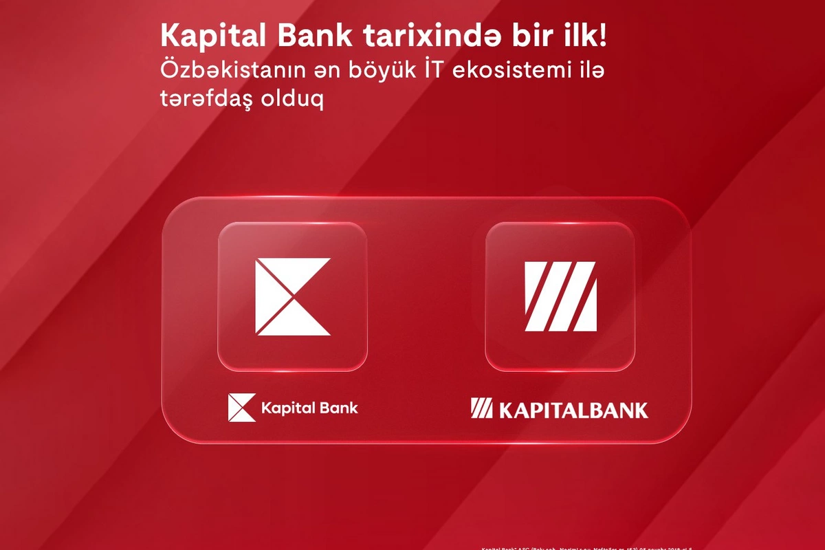 Kapital Bank beynəlxalq arenada: Bank Özbəkistanın ən böyük İT ekosistemi ilə tərəfdaş oldu Kapital Bank beynəlxalq arenada: Bank Özbəkistanın ən böyük İT ekosistemi ilə tərəfdaş oldu