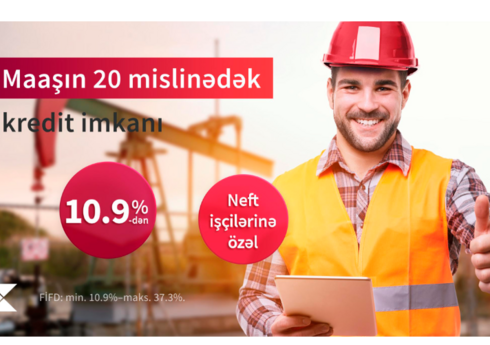 “Kapital Bank”dan neftçilərə əməkhaqqının 20 mislində kredit təklifi “Kapital Bank”dan neftçilərə əməkhaqqının 20 mislində kredit təklifi