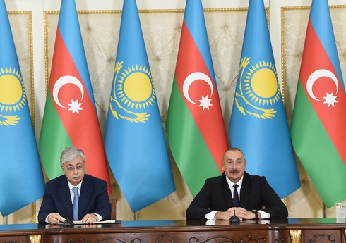 Kasım-Jomart Tokayev Azərbaycan Prezidentinə təşəkkür edib Kasım-Jomart Tokayev Azərbaycan Prezidentinə təşəkkür edib