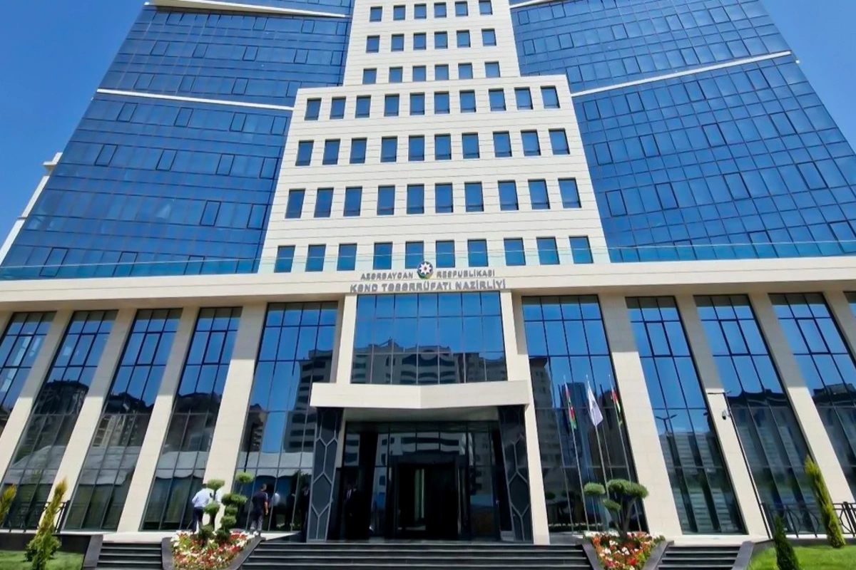Kənd Təsərrüfatı Nazirliyində mətbuat konfransı keçirilir