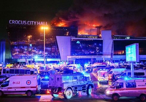 KİV: Moskva vilayətində terror aktında ölənlərin sayı 70-ə çatıb