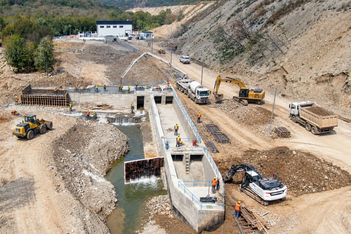 Laçında daha üç su elektrik stansiyası tikilir Laçında daha üç su elektrik stansiyası tikilir