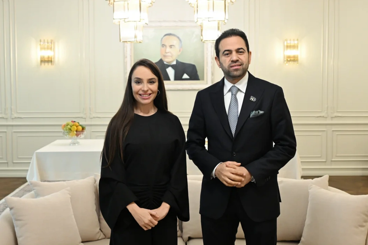 Leyla Əliyeva Məhəmməd Əbdülsalam ilə görüşüb Leyla Əliyeva Məhəmməd Əbdülsalam ilə görüşüb